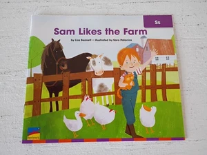Sam Likes the Farm by Liza Bennett - Benchmark Start Up Phonics #4a - Ss - Picture 1 of 8