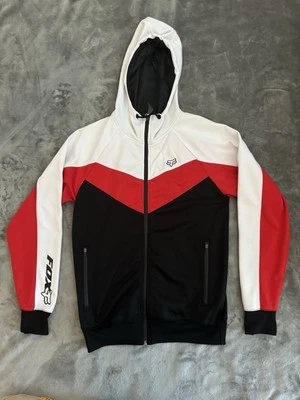 Capucha Fox Racing Cremallera Hombre Pequeña Motocross Montar Dunas Foto 1 de 4