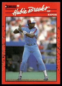 1990 Donruss Hubie Brooks Montreal Expos #130 - Bild 1 von 2