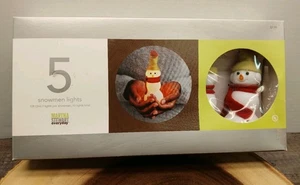 Christmas String Light Snowman Vintage 2002 Martha Stewart Everyday NIB - Picture 1 of 16