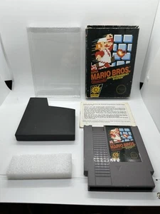 Super Mario Bros. Nintendo Entertainment System NES CIB Rev-A Circle Seal - Foto 1 di 13