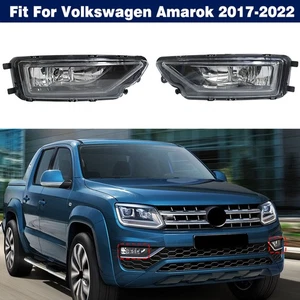 Front Left & Right Driving Fog Light Lamp For VW Amarok 2017-2022 - Picture 1 of 13