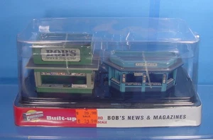 HO/HOn3 1/87 BOB'S NEWS & MAGAZINES WALTHERS CORNERSTONE BUILT UPS 933-2846 - Picture 1 of 2
