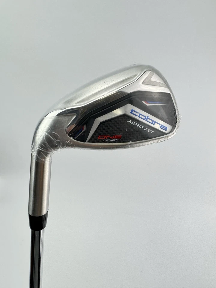 Cobra Aerojet One Length Pitching Wedge Left Handed KBS Regular Steel /New/29029 - Image 1 of 4