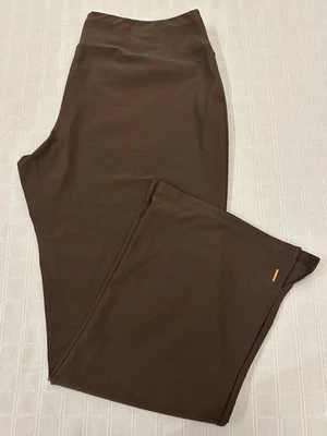 Lucy Women’s Brown Athletic Pants Bootcut Wide Leg Yoga Leggings XL Short - Image 1 of 4
