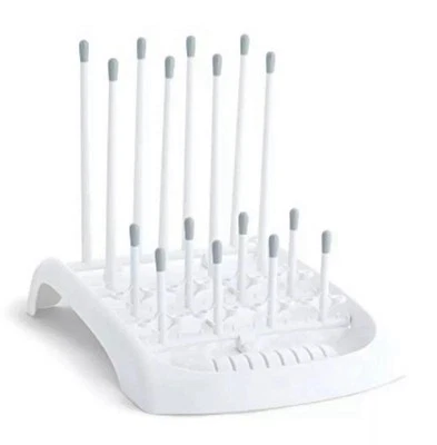 Munchkin Fold Baby Bottle Countertop Drying Rack, Grey - Image 1 of 2