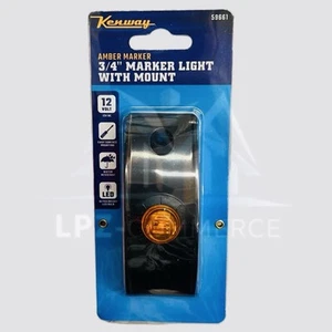 KENWAY 3/4 in. Amber Marker Light with Mount - Item 59661 - Picture 1 of 2