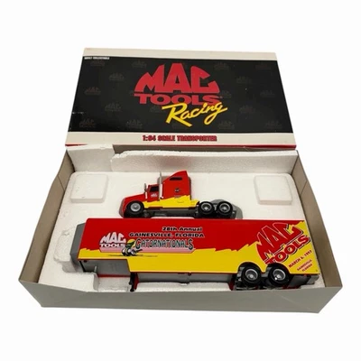Mac Tools 1997 28th Annual Gatornationals 1:64 Scale Racing Transporter - Image 1 of 4