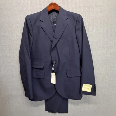 RRL Doble RL Ralph Lauren Lana Franela Traje Chaqueta Deportes Blazer 40R Pantalones 34 Foto 1 de 4