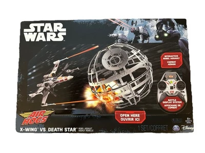 SPIN MASTER STAR WARS AIR HOGS X-WING VS TIE FIGHTER DRONE BATTLE SET. NIB - Image 1 of 4