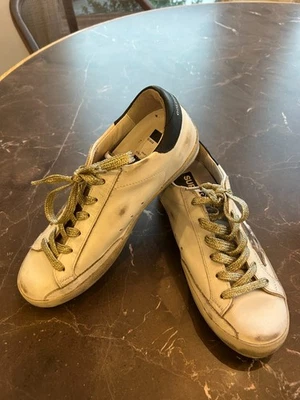 女式 Golden Goose Superstar 38 码白色迷彩私人版 — 第 1/4 张图片