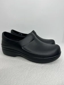 Crocs Neria Pro II Black Slip Resist Clog Shoes Nurse Work 205384 Womens Size 9 - Picture 1 of 11