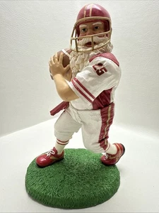 Vintage 2000 Possibili Sogni Abbigliamento Calcio Quarterback Babbo Natale The Icebox Claus - Foto 1 di 7