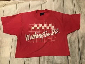 Media camisa vintage de Washington DC talla mediana - Imagen 1 de 9
