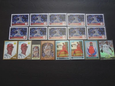 2009 2011 年 Aroldis Chapman /999 Topps Heritage Bowman Chrome + 新秀 批量 RC WBC — 第 1/2 张图片