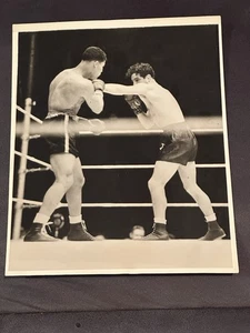 Foto de boxeo tipo 1 1935 Joe Louis Vs. Max Baer toma de acción rara - Imagen 1 de 2