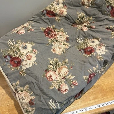 Ralph Lauren Chaps Brittany Comforter Queen Floral Patched - Image 1 of 4