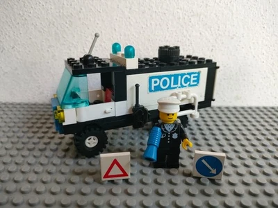 LEGO 6450 Mobile Police Truck Light & Sound Lego City Vintage Completo 1986 - Bild 1 von 4