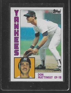1984 TOPPS # 8 DON MATTINGLY ROOKIE NICE CARD - Bild 1 von 2