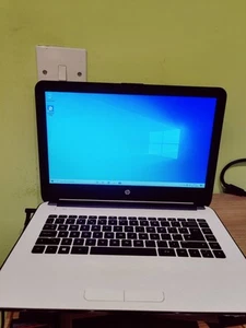 HP 14-ac114na Intel Celeron N3050 1.60 Ghz Laptop,2Gb RAM, Win 10 Not Tested  - Picture 1 of 9