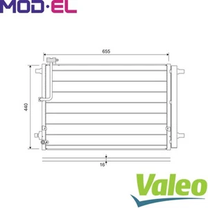 CONDENSER AIR CONDITIONING 822657 FOR AUDI A8D4 CTBD/CPNA/CPNB/CTBA/CDTC 3.0L - Picture 1 of 6