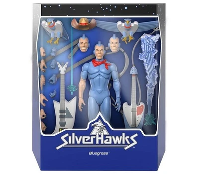 ¡Super7 Ultimates 2023! Silverhawks - Figura de acción BLUEGRASS nueva/sin abrir Foto 1 de 2