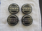 SET OF 4 OEM VOLVO 850 S60 S70 S80 V50 V70 XC70 XC90 Black Wheel Center HUB Caps Volvo 850