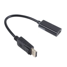 DP Display Port Male To HDMI Female Cable Converter Adapter F1Y4