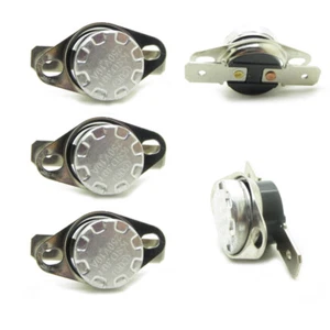 5pcs KSD301 Temperature Switch Thermostat 50 °C - 130 °C Degrees Celsius NO NC - Picture 1 of 11