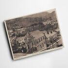A3 Print - Vintage Yorkshire - Old Settle From Holstead