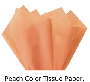 Color Tissue Paper. Large Sheets. Your Choice Of Colors - Picture 1 of 4