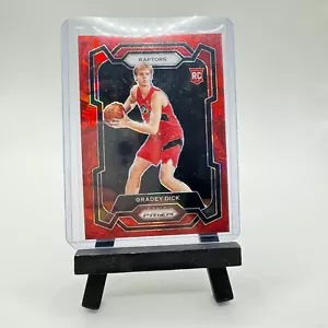 2023 Panini Prizm Gradey Dick red cracked RC #134 color match - Picture 1 of 1