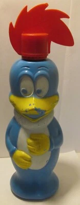 Woody Woodpecker Soaky, 9" Plastic Walter Lantz Productions Colgate 1960s NY - Image 1 of 4