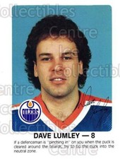 1984-85 Edmonton Oilers Red Rooster #21 Dave Lumley