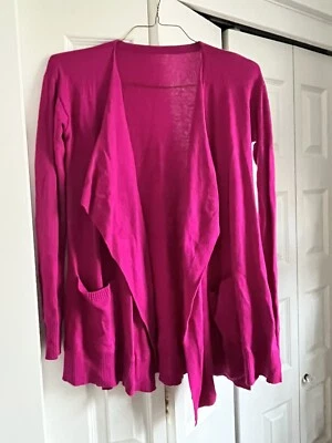 DVF Diane Von Furstenberg HURIT Wool Cardigan Sweater Top Pink Size S - Image 1 of 4