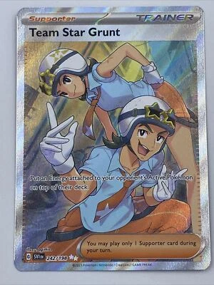 Team Star Grunt 242/198 Pokemon TCG: Scarlet & Violet - Base Set Ultra Rare Holo - Image 1 of 4