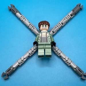 Lego Marvel Super Heroes Cr. Octavius Doc Ock Minifigure 4855 Clenched Teeth - Picture 1 of 3