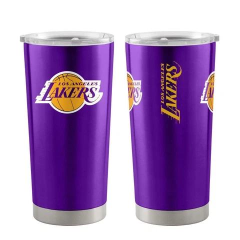 Los Angeles Lakers Travel Tumbler - 20oz Ultra [NEW] NBA Cup Mug Coffee Cover