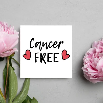 Card for Cancer Patients, Get Well Soon, Well Done, Finished Treatment - Image 1 of 4