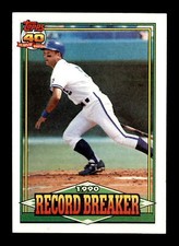 1991 Topps #2 George Brett RB Kansas City Royals Baseball Card HOF