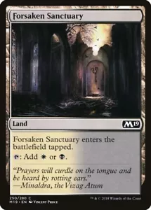Magic the Gathering (mtg): M19: Forsaken Sanctuary - Foil - Picture 1 of 1