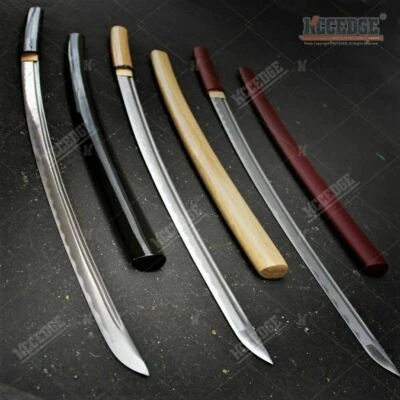Espada Shirasaya japonesa hecha a mano afilada de 40" Onikiri Samurai Katana Foto 1 de 4