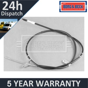 Fits Toyota Avensis 2005-2009 2.0 Hand Brake Cable Rear Left Borg & Beck - Picture 1 of 6