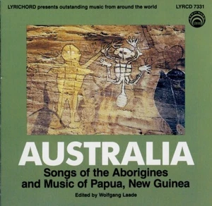 AUSTRALIA : songs of the aborigenes & music of papua, new guinea / CD LYRICHORD - Imagen 1 de 2