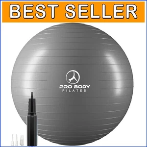 Gym-Grade 55-85cm Anti-Burst Exercise Ball for Fitness, Therapy, and Pregnancy - Picture 1 of 11