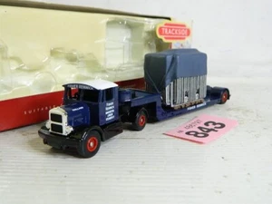 Lledo Trackside 1:76 Scammell Artic & Low Loader Trailer Renwick DG112007 (A) - Picture 1 of 6