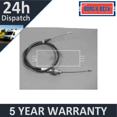 Se adapta a Ford Escort 1980-1990 Orion 1983-1990 cable de embrague Borg & Beck Foto 1 de 4