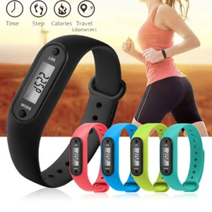 Count Pedometro Watch Pedometer Time Calorie Step Distance Ys - Picture 1 of 9