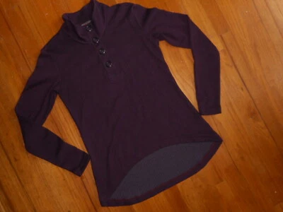 Merrell Pullover Sweatshirt Active Burgandy Blue Long Sleeve Medium Big Snaps - Image 1 of 4