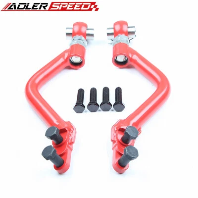 ADLERSPEED Adjustable Front Tension Rod Arms for Lexus IS300 Altezza 01-05 Red - Image 1 of 4